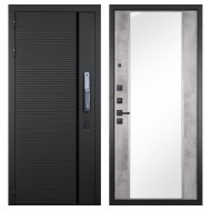 Гранит Пиано Смарт, панель 051 зеркало Бетон светлый 16 мм