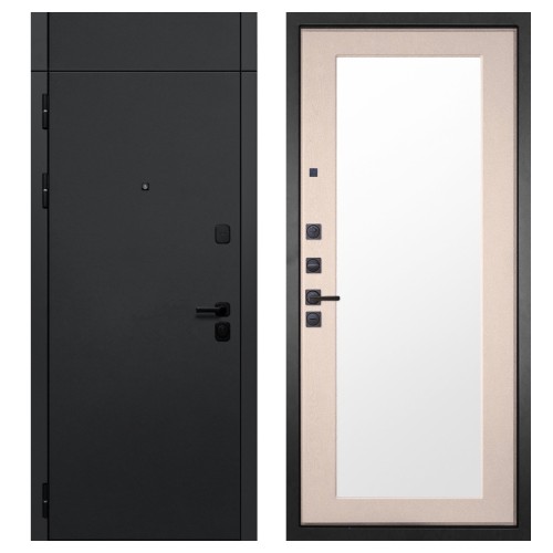 Гранит Горизонт с фрамугой, панель 014 зеркало Капучино 16 мм