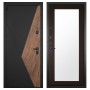 Гранит Геометрия, панель 011 зеркало Венге 16 мм