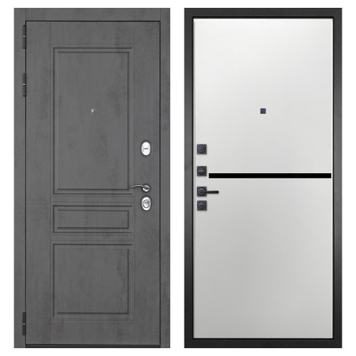 Гранит Лира, панель 073 горизонт белая 10 мм