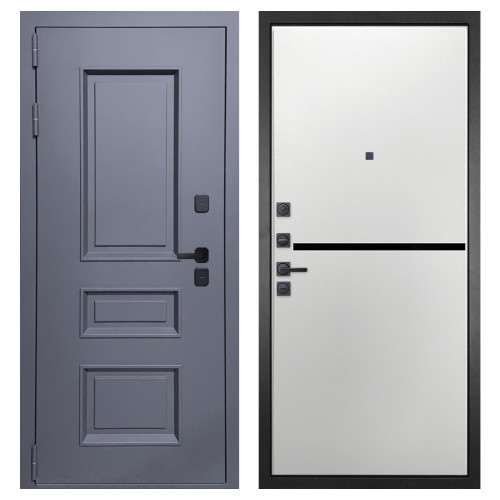 Гранит Сибирь, панель 073 горизонт белая 10 мм