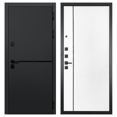 Гранит Горизонт, панель 078 Белая матовая 12 мм