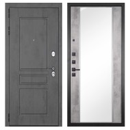 Гранит Лира, панель 051 зеркало Бетон светлый 16 мм