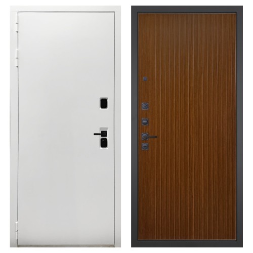 Гранит Вайт, панель 087 Дуб кантри темный с фрезеровкой 10 мм