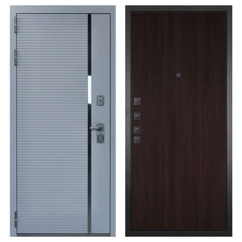 Гранит Пиано Серая, панель 002 Темный 6 мм