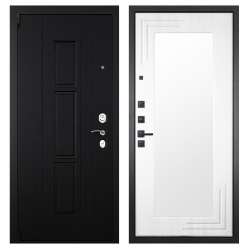 Гранит Т3М, панель 019 зеркало Белый ясень 16 мм