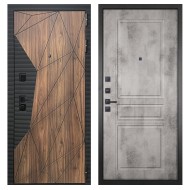 Гранит Континент, панель 043 Бетон светлый 12 мм