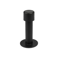 Упор Punto (Пунто) дверной настенный DFIX/W85 INOX BL-24 черный 