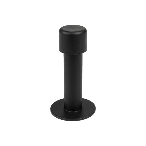 Упор Punto (Пунто) дверной настенный DFIX/W85 INOX BL-24 черный 