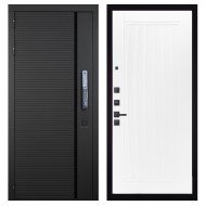 Гранит Пиано Смарт, панель 082 Белый софт рельеф 10 мм