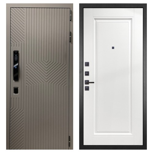 Гранит Смарт Нанорельеф, панель 040 одна филенка силк сноу 16 мм