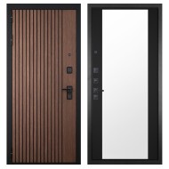 Гранит Шторм, панель 071 зеркало Фацет 16 мм