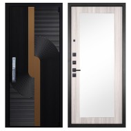 Гранит Смарт Люкс, панель 032 зеркало Сандал светлый 12 мм