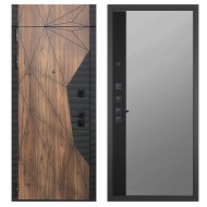 Гранит Континент с фрамугой, панель 084 зеркало макси бок тонированное 16 мм