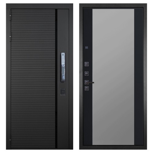 Гранит Пиано Смарт, панель 074 зеркало фацет тонированное 16 мм