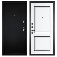 Гранит Ультра 8, панель 070 Две филенки с молдингом белый матовый 12 мм