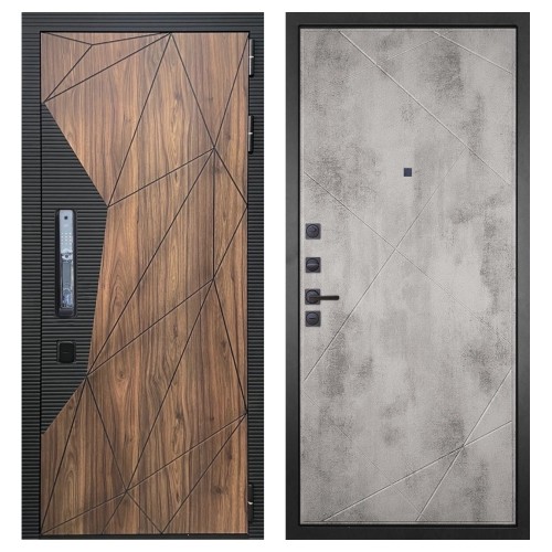 Гранит Континент Смарт, панель 044 Бетон светлый 12 мм