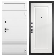 Гранит Роял белая NEW, панель 040 одна филенка силк сноу 16 мм