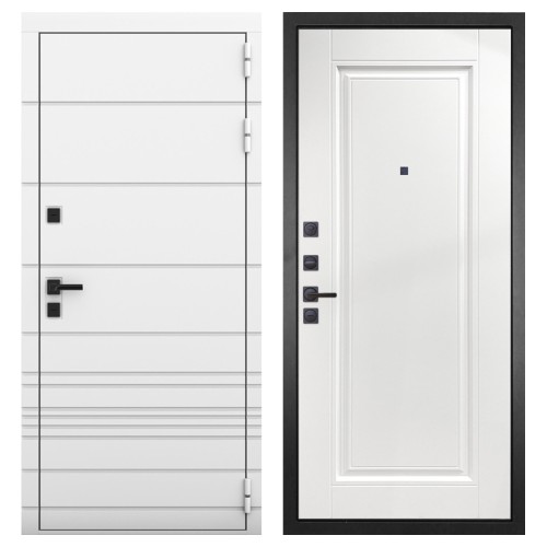 Гранит Роял белая NEW, панель 040 одна филенка силк сноу 16 мм