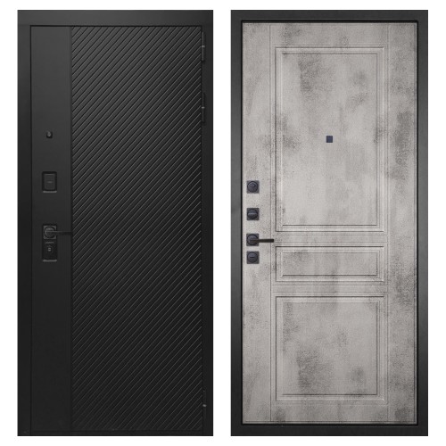 Гранит Симметрия, панель 043 Бетон светлый 12 мм