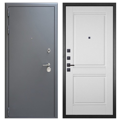 Гранит 7024, панель 063 Роял Вуд белая со структурой 12 мм