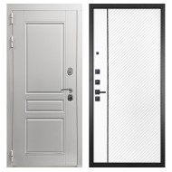 Гранит Лира Белая, панель 078 Белая матовая 12 мм