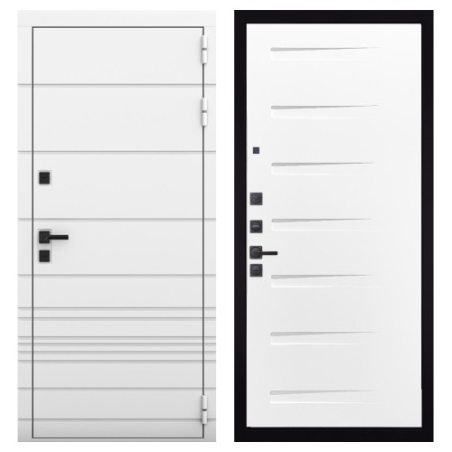 Гранит Роял белая NEW, панель 081 Белый Горизонт 10 мм