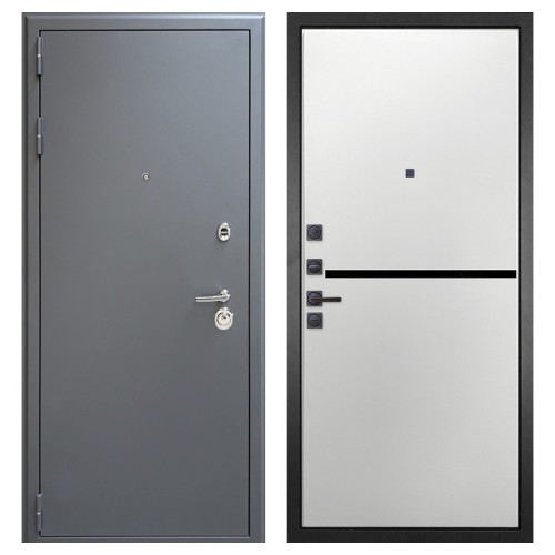 Гранит 7024, панель 073 горизонт белая 10 мм