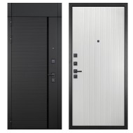 Гранит Пиано Черная с фрамугой, панель 076 пиано вертикальная 12 мм