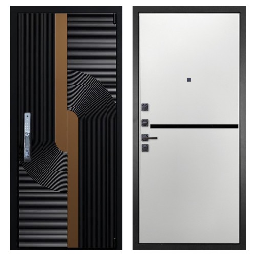 Гранит Смарт Люкс, панель 073 горизонт белая 10 мм