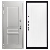 Гранит Лира Белая, панель 082 Белый софт рельеф 10 мм