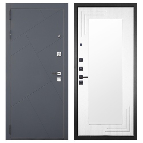 Гранит Ультра C3, панель 019 зеркало Белый ясень 16 мм