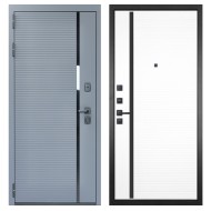 Гранит Пиано Серая, панель 053 Пиано белая 12 мм