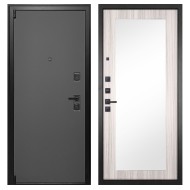 Гранит Лайт Графит, панель 032 зеркало Сандал светлый 12 мм