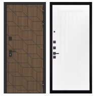 Гранит Плэй, панель 082 Белый софт рельеф 10 мм