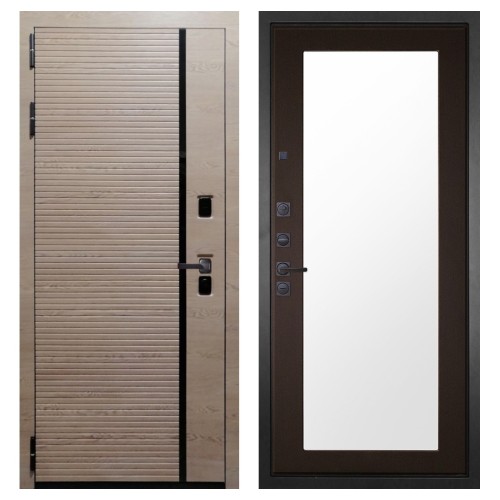 Гранит Пиано Эко, панель 011 зеркало Венге 16 мм