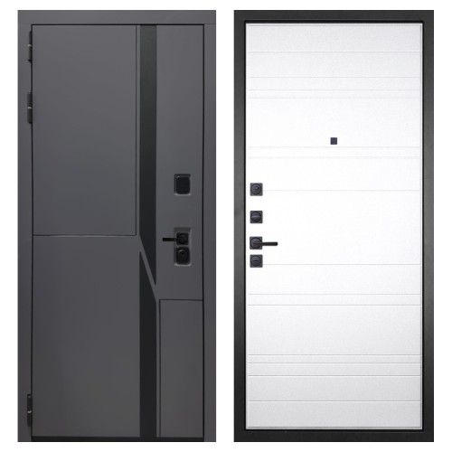 Гранит НаноБлэк лайн, панель 021 Белый матовый 16 мм