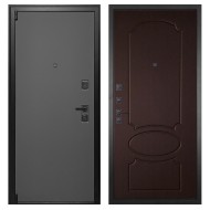 Гранит Лайт Графит, панель 007 Венге 6 мм