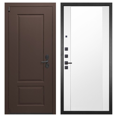 Гранит М3 new, панель 024 зеркало Макси белый матовый 16 мм