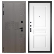 Гранит Нанорельеф, панель 018 Белый 16 мм