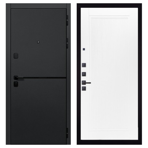 Гранит Горизонт, панель 082 Белый софт рельеф 10 мм