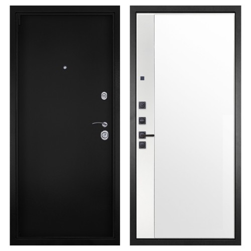 Гранит М8, панель 075 зеркало макси бок белое 16 мм