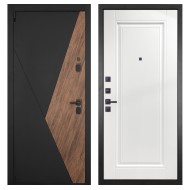 Гранит Геометрия, панель 040 одна филенка силк сноу 16 мм