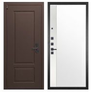 Гранит М3 new, панель 075 зеркало макси бок белое 16 мм