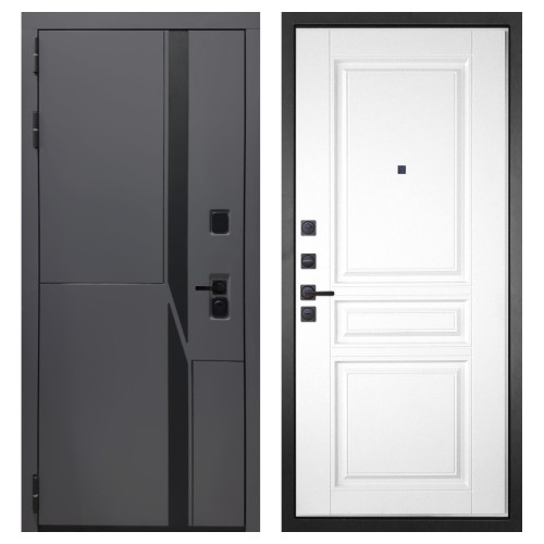 Гранит НаноБлэк лайн, панель 018 Белый 16 мм