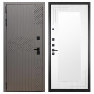 Гранит Нанорельеф, панель 019 зеркало Белый ясень 16 мм