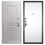 Гранит Лира Белая, панель 021 Белый матовый 16 мм