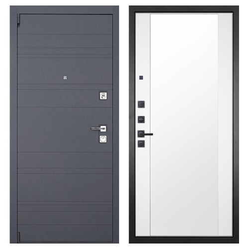 Гранит С26, панель 024 зеркало Макси белый матовый 16 мм