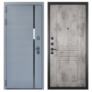 Гранит Пиано Серая, панель 043 Бетон светлый 12 мм