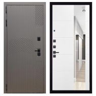 Гранит Нанорельеф, панель 083 Белый софт зеркало 10 мм